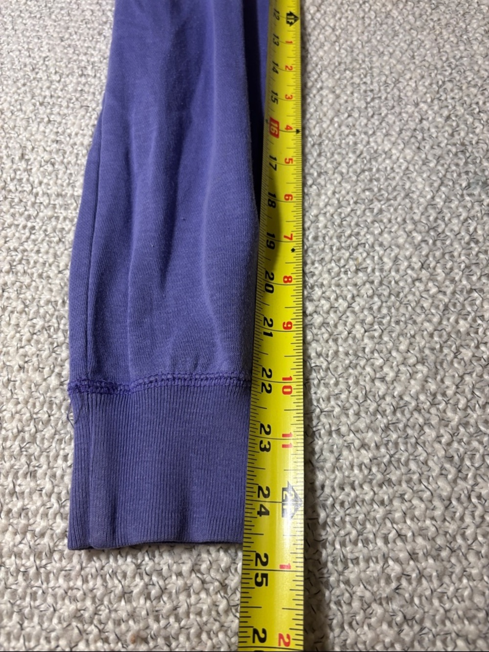 Nike Violet Purple Funnel Neck Pullover Hoodie Sweatshirt Black Swoosh - Picture 7 of 11